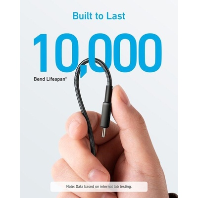 Anker 322 USB-C do USB-C, 0,9m, černý