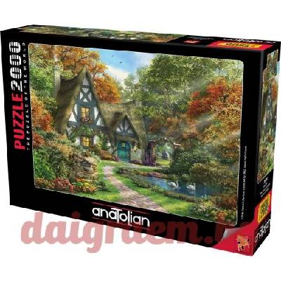 Anatolian Пъзел anatolian 3936 - 2000 части - Есенна вила (p3936)