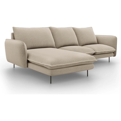 Cosmopolitan Design Бежов ъглов диван , ляв ъгъл Vienna - Cosmopolitan Design (COS_LC_52_F1_VIENNA2)