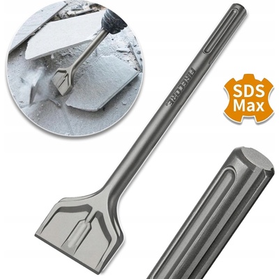 DLUTO SDS MAX 300X75MM OCEĽOVÉ PEVNÉ SOLÍDNE NA ODSTRAŇOVANIE DLAŽDÍC BETÓNU