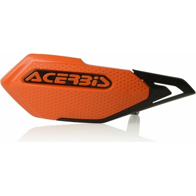 ACERBIS kryty páček (HANDBARY / listy) X-ELITE do E-BIKE MTB MINICROSS barva oranžová / černá