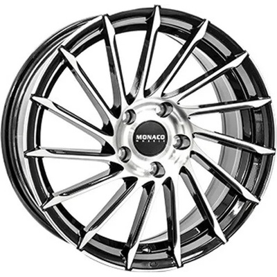 MONACO TURBINE 8.5X19 5X112 ET35 black polished