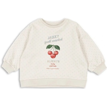 Konges Sløjd Детски памучен суичър Konges Sløjd LOUPY LOU SWEAT SHIRT OCS (KS104951.PPY2)