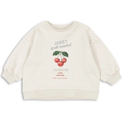 Konges Sløjd Детски памучен суичър Konges Sløjd LOUPY LOU SWEAT SHIRT OCS (KS104951.PPY2)