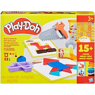 Play-Doh plastelína sada Buduj a tvaruj Hasbro G0347