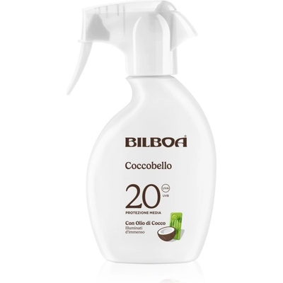 Bilboa Coccobello Trigger слънцезащитен спрей с кокосово масло SPF 20 250ml