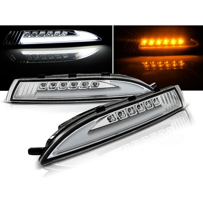 Predné smerovky VW Scirocco 08-14 Chrome LED