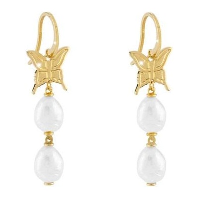 Rebecca Сребърни дамски обеци с перли Rebecca SBUOAO02 (SBUOAO02)