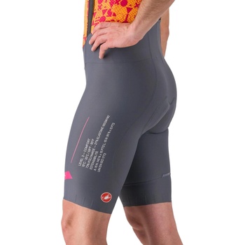 Castelli Espresso R-A/D bibshort Smoky gray