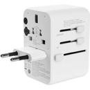 Cestovné adaptéry Fixed FIXCT65-3C2A-WH