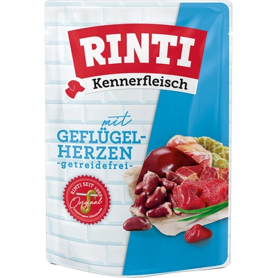 Rinti Kennerfleisch hydinové srdiečka 10 x 400 g
