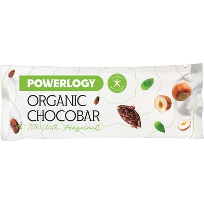 POWERLOGY Organic Chocobar 70 % 50 g