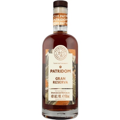 Ron Patridom Gran Reserva 40% 0,7 l (čistá fľaša)