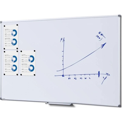 Jansen Display Magnetická tabule Economy 1500 x 1000 mm