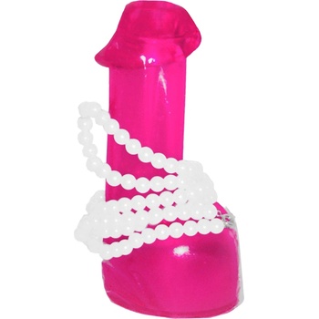 ostatní Пушка с перлена огърлица Висящ пенис