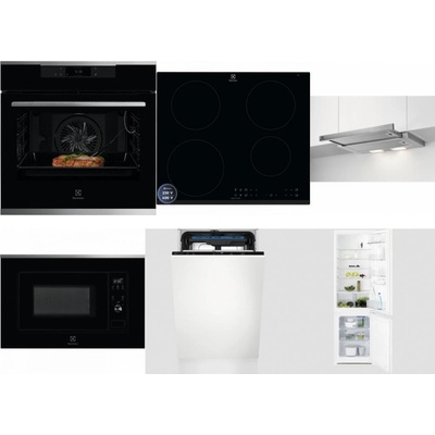 Set Electrolux KOEBP39X + LIR60433B + LFP326S + LMS2203EMX + EEM23100L + LNT3LF18S