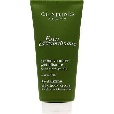Clarins Eau Extraordinaire Revitalizing Silky Body Cream vyživující tělový krém pro smíšenou až mastnou pokožku 200 ml