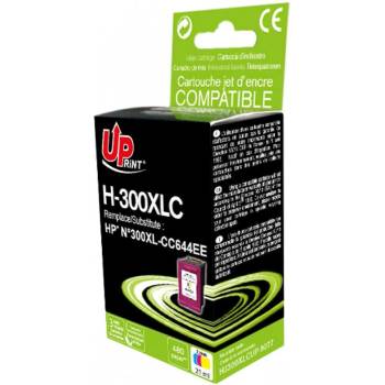 Compatible Мастилница uprint cc644ee hp 300xl, Цветна (7242)