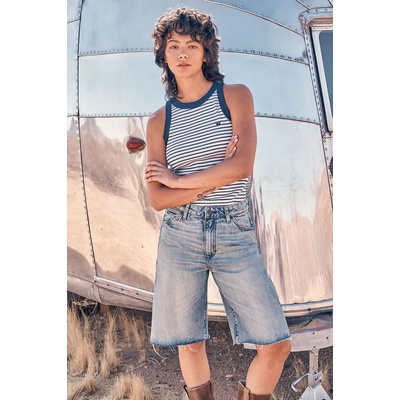 Wrangler® Ringer Tank 112362567 Modrá