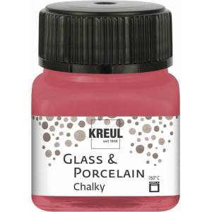 Kreul Chalky Боя за стъкло Cozy Red 20 ml 1 бр (16634)