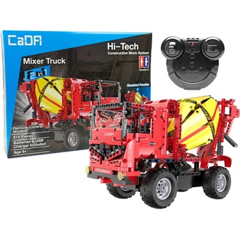 Mamido Technic miešačka červená