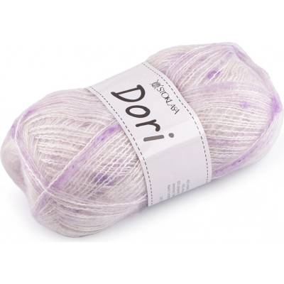 Stoklasa Pletací mohérová příze s nopky Dori 100 g Balení: 1 ks, Varianta: 10 (F003) fialová sv. 10 (F003) fialová sv.