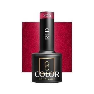 Ochno OCHO NAILS Gel Polish red 206 -5 g
