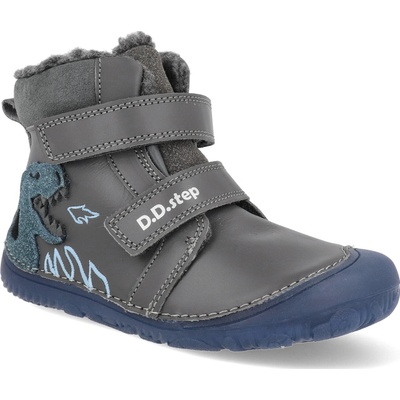 D.D.Step Barefoot zimní boty W073-52943B Dark Grey