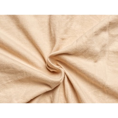 Brotex jersey prostěradlo Exclusive světle béžové 200x200