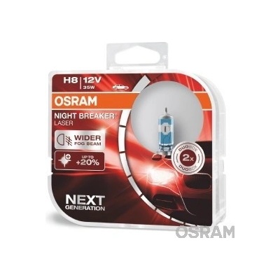 Osram Night Breaker Laser 64212NL-HCB H8 PGJ19-1 12V 35W 2 ks
