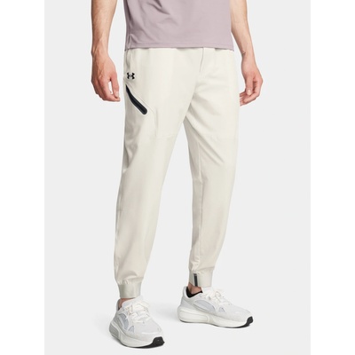 Under Armour UA Unstoppable joggers-WHT Bílá