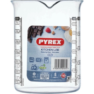ODMĚRKA PYREX 0,75L, 11X14CM, SKLO