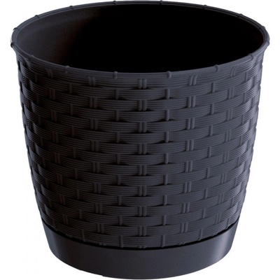 Prosperplast Kvetináč Ratolla Round 19,0 cm antracit