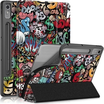 Vsetkonamobil 64185 ART Zaklápací obal Lenovo Tab P12 GRAFFITI