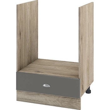 ИРИМ Долен кухненски шкаф за вградена фурна Сити АРФ-Цимент мат-06-36 60 см