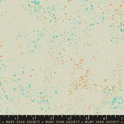 Bavlněná látka puntíkovaná smetanová | Rashida Coleman Hale – Speckled – Shell