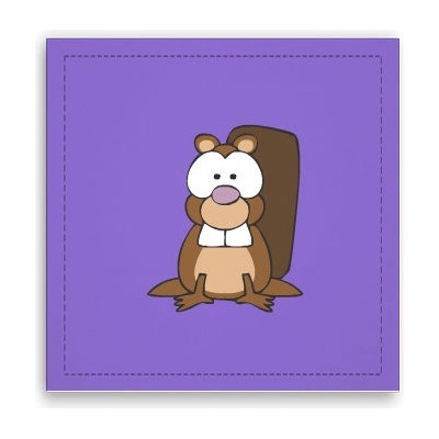 Fotoobraz 40x40 cm Bobr