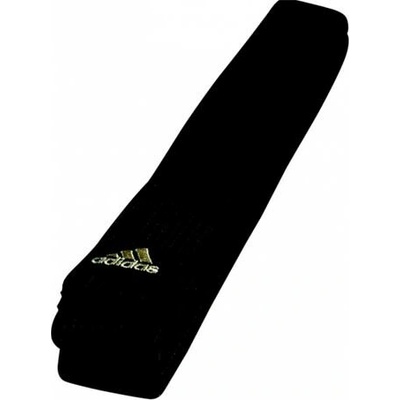 Adidas obi so žltou nášivkou čierny