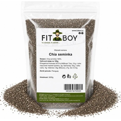 FITBOY Chia semínka 5000 g