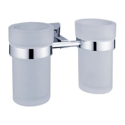 Nimco Pallas Athéna Poháre na kefky a pastu s držiakom chróm/matné sklo PA 12058DW-26