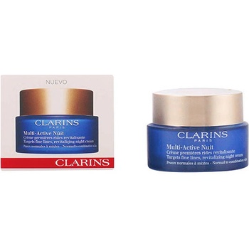 Clarins Multi-Active (Revitalizing Night Cream ) Revitalizačný nočný krém proti jemným vráskam pre normálnu a zmiešanú pleť 50 ml