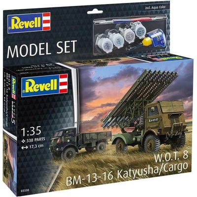 Revell W.O.T. 8 BM-13-16 Katyusha/Cargo sada 1:35