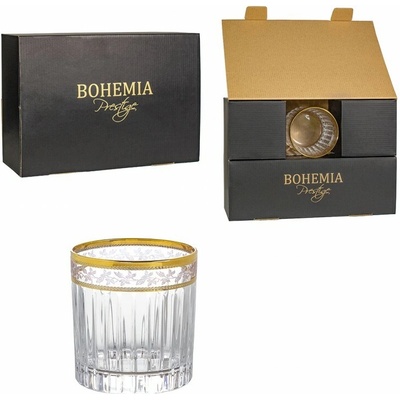 BOHEMIA PRESTIGE BOHEMIA PRESTIGE DORATO POHÁR NA WHISKY 6 x 360 ml