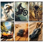 STREET Тетрадка с телчета Sport А5 60л широк ред