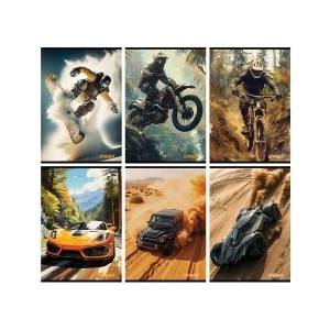STREET Тетрадка с телчета Sport А5 60л широк ред