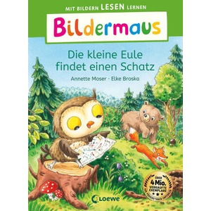 Bildermaus - Die kleine Eule findet einen Schatz | Loewe Erstlesebücher, Elke Broska (ISBN: 9783743216372)