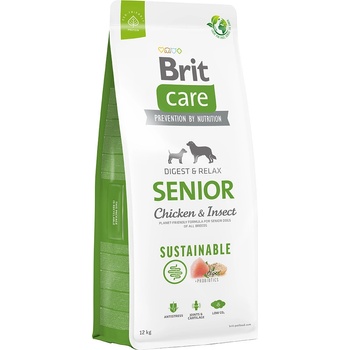Brit Care Sustainable Senior Chicken & Insect 2 x 12 kg