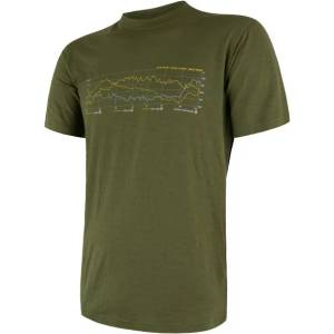Sensor Merino Wool Active PT Track (short sleeve) Размер: XL / Цвят: тъмно зелен