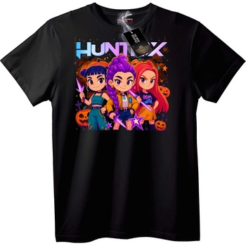 NOONEBRAND Тениска Huntex Halloween Трио - S, Black