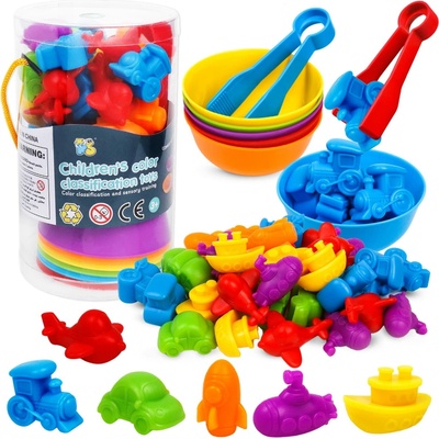 WOOPIA Color Sorter Vehicles 44 ks
